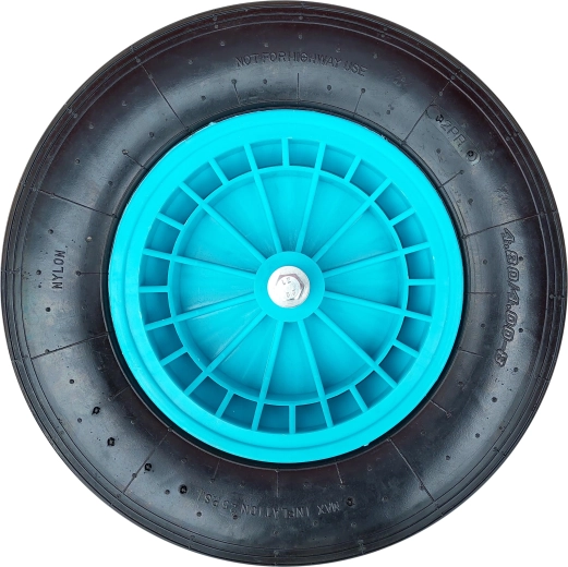 roue gonflable LIVEX turquoise 390 mm