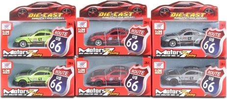 Voiturette en métal à rétrofriction 11 cm