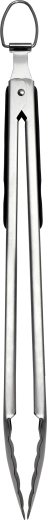 Pince de barbecue en acier inoxydable 43 cm avec poignée TPR