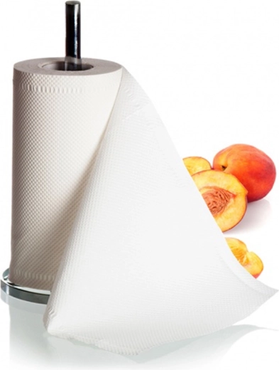 Porte-rouleau d’essuie-tout en acier inoxydable 13,5 × 32 cm