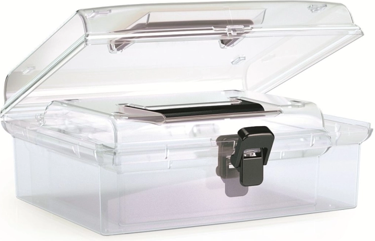 Organiseurs en plastique NUF set 2-en-1, noirs, 245 × 214 × 100 mm