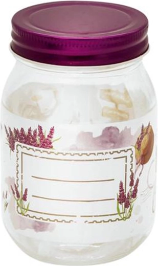 Bocal de conservation avec couvercle TORO 500 ml Lavande