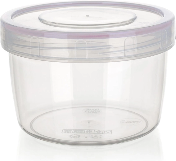 Boîte hermétique LARA ronde 0,5 l plastique