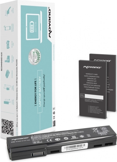 Batterie Movano pour HP EliteBook 8460p/8460w/8470p/8470w 4400 mAh (48 Wh)