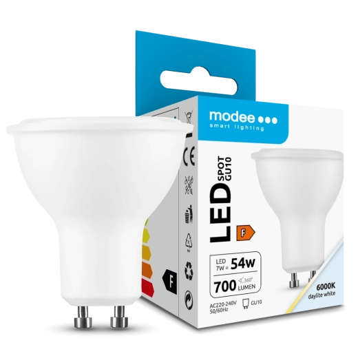 Ampoule LED spot Modee Lighting GU10 7 W 700 lm blanc froid