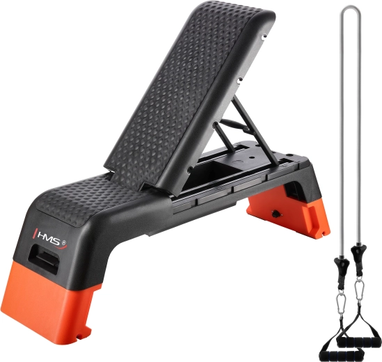 Step d’aérobic et banc de musculation HMS AS009 Pro
