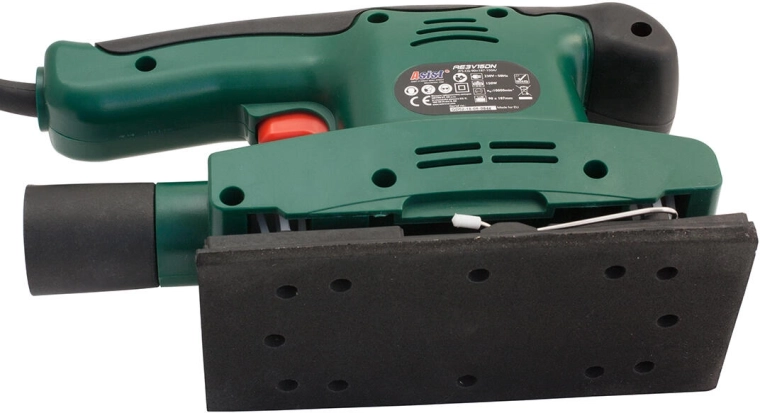 Ponceuse vibrante 150 W ASIST avec système d’aspiration des poussières