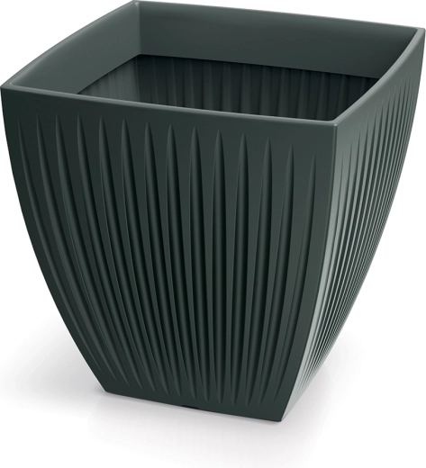 Pot de fleurs Latia Square Midl 48 × 48 × 48 cm anthracite