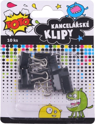 Clip de bureau 15 mm, 10 pcs