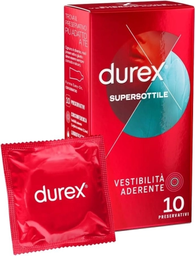 Préservatifs ultrafins Durex Settebello 10 pièces