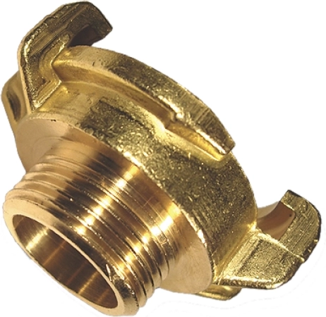Raccord rapide en laiton avec filetage extérieur 3/4" GEKA Plus