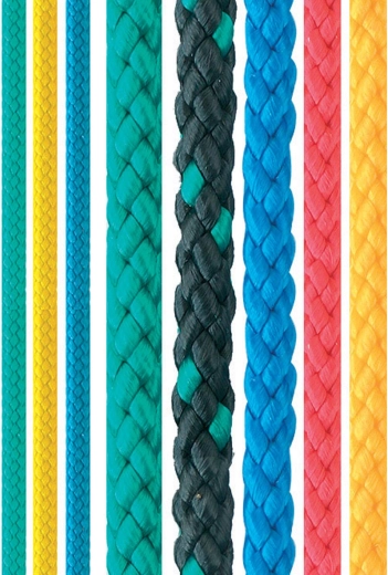 Corde tressée en polypropylène avec âme 6 mm, 100 m