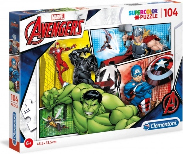 Puzzle 104 pièces MARVEL The Avengers