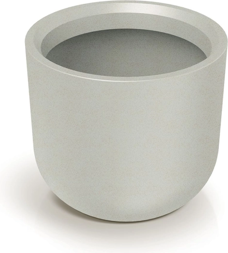 Pot de fleurs Molta Round High 40 cm sable