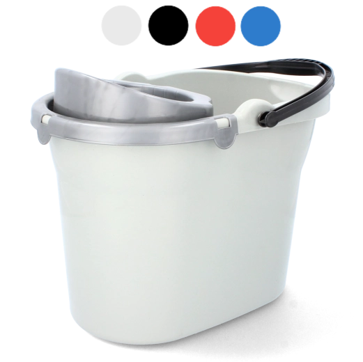 Seau ovale avec mécanisme d’essorage 10 L