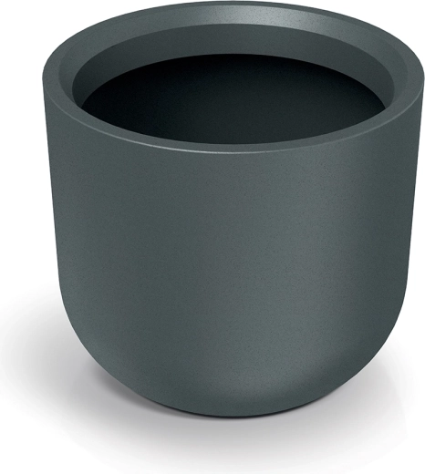 Cache-pot Molta Round High 40 cm – graphite