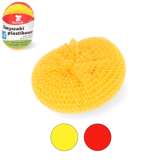 Nettoyeur en fil plastique KUCHCIK, 3 pcs