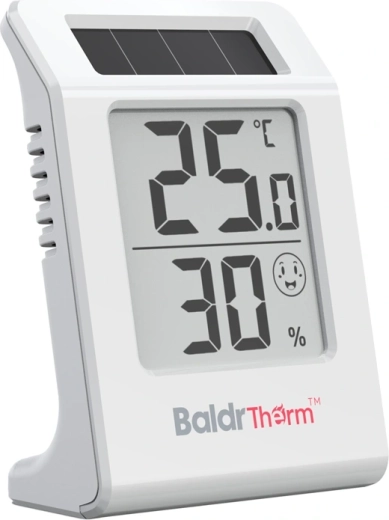 Thermohygromètre numérique solaire BaldrTherm