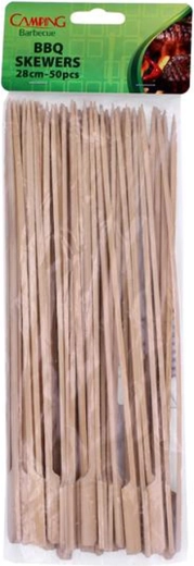 Aiguilles à piquer en bambou 28 cm, 50 pcs