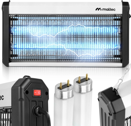 MalTec lampe anti-insectes MasterKiller 30 W, 3800 V