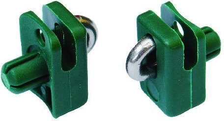 Collier pour fil tendeur inox/galvanisé – lot de 10 pièces