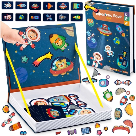 Livre magnétique – espace