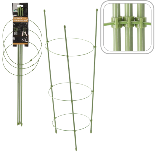 Tuteur circulaire pour plantes 60 cm