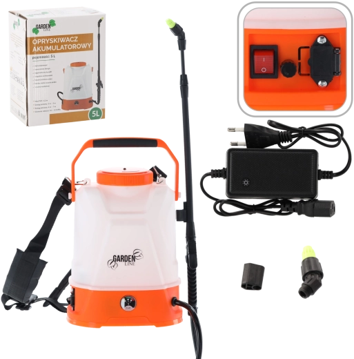 Pulvérisateur à pression sur batterie 5 l