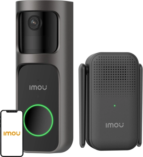 Kit IMOU Doorbell 2S – sonnette vidéo sans fil 2K