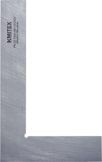 Équerre plate de mécanicien 160 × 100 mm KMITEX