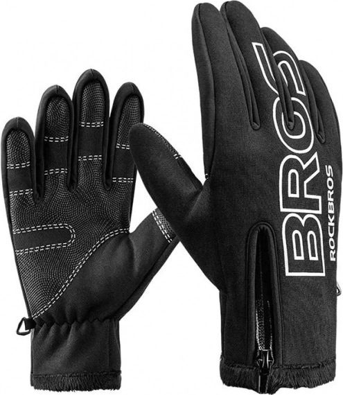 Gants de cyclisme Rockbros noirs