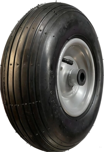 Roue pneumatique pour diable 300 mm avec jante en métal et roulement 20 mm