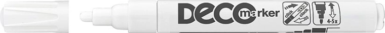 Marqueur laqué ICO Deco, blanc