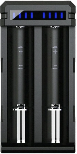 XTAR SC2 chargeur USB rapide pour accumulateurs Li-ion 3,6/3,7 V