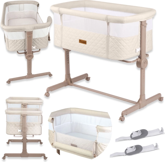 Lit d’appoint pour bébé avec matelas NUKIDO NK-243