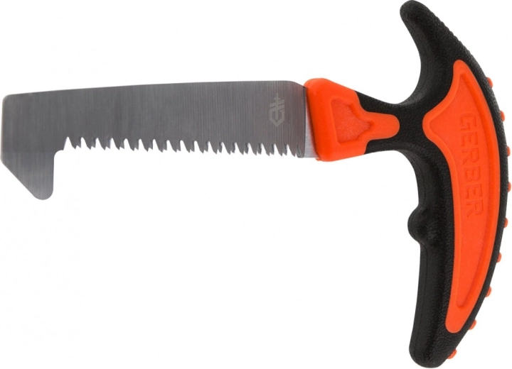 Gerber Vital Pack Saw scie de chasse 8,8 cm, orange‑noir avec étui