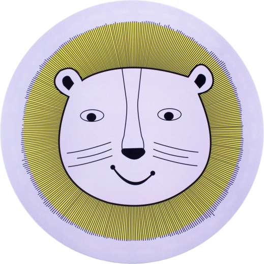 Set de table rond pour enfants motif lion 38 cm