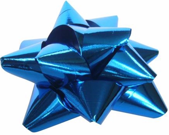 Grande étoile métallique décoration