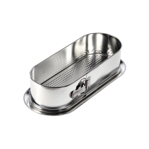 Moule à gâteau rectangulaire avec fond amovible 34 × 12 cm