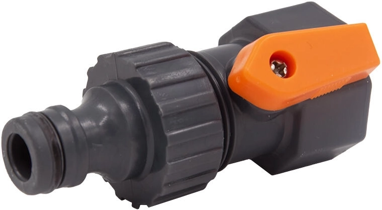 Adaptateur avec valve, filetage interne 3/4"