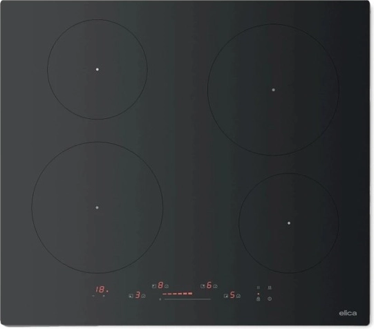 Table de cuisson à induction PRIMIS 604 RAW verre noir mat