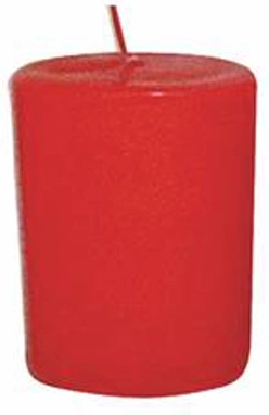 Bougie parfumée à la rose, rouge 4 × 4,9 cm