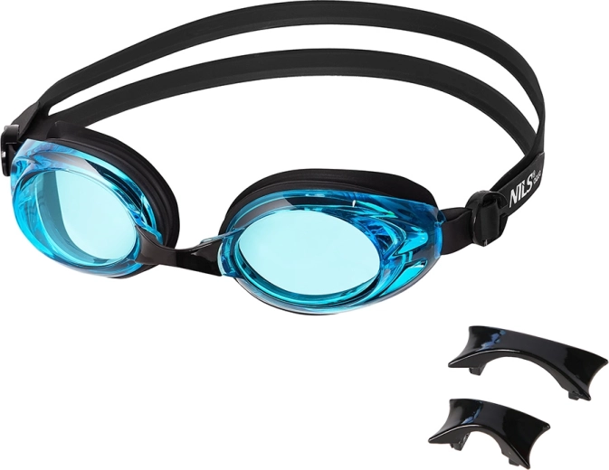 Lunettes de natation Nils Aqua bleues