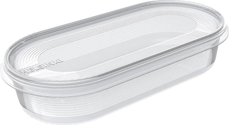 Boîte alimentaire ovale HELSINKI 0,4 l