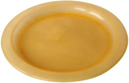 Assiette plate en plastique 23 cm – assortiment de couleurs