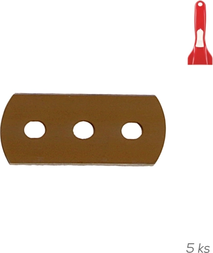 Lames de rechange pour grattoir (lot de 5)