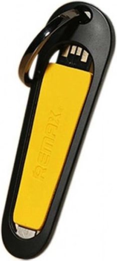 Remax RC-024i câble Lightning court pour porte-clés 8 cm, jaune