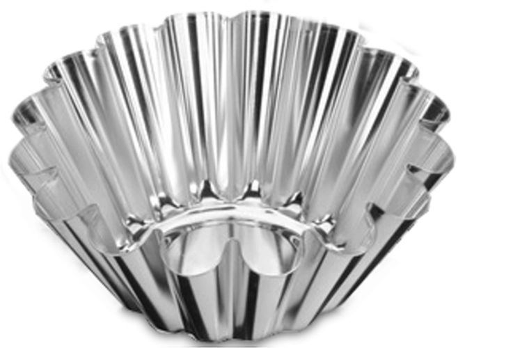 Moule à kouglof 14 cm en tôle étamée