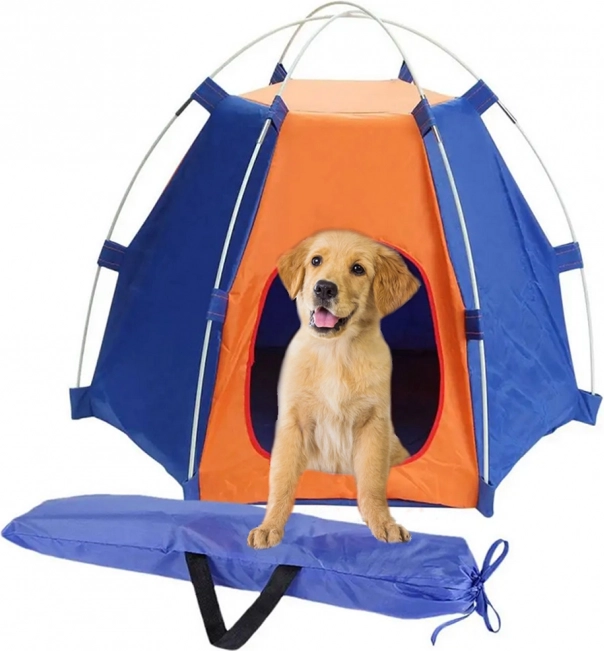 Tente pliable imperméable pour chiens et chats, enclos portable avec sac