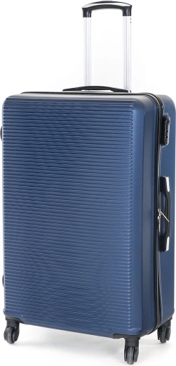 Valise rigide de voyage ABS 86 l bleue